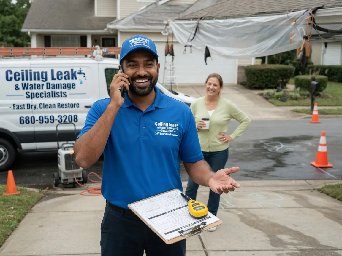 Ceiling Leak Cleanup Hahnville, LA FAQs
