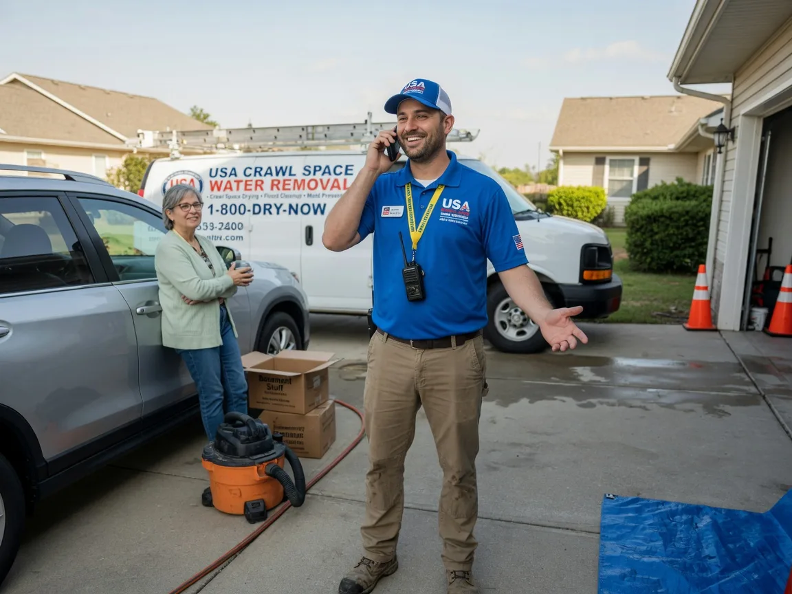 Crawl Space Water Removal Hahnville, LA FAQs